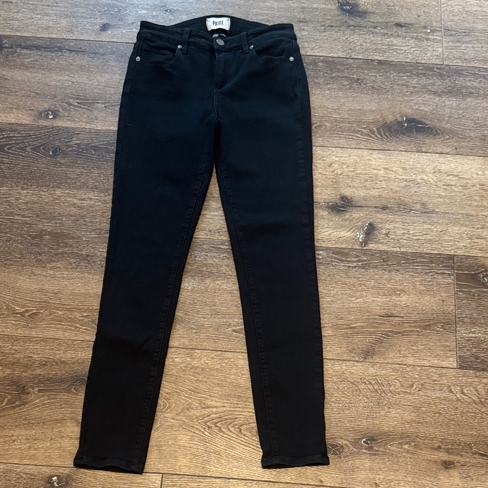 Paige verdugo ultra‎ skinny black jeans 27